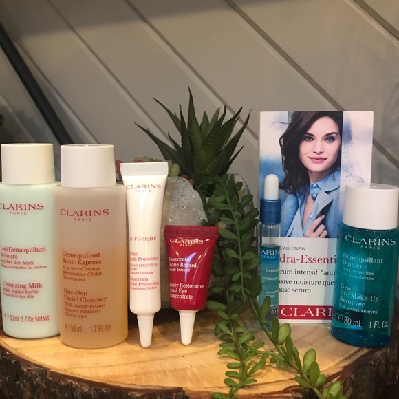 Clarins Other - Clarins Skincare Best Sellers Set